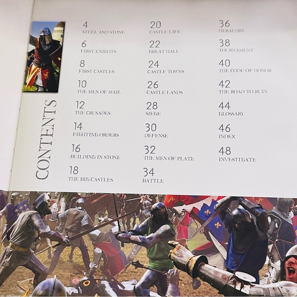 Navigators Knights & Castles Hardcover Picture Book - Picture 3 of 16